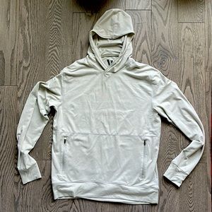 Vuori ponto performance pullover hoodie light grey